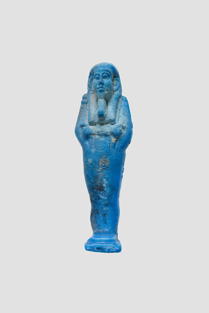 Uninscribed shabti from tomb of Nespekashuty — Unknown