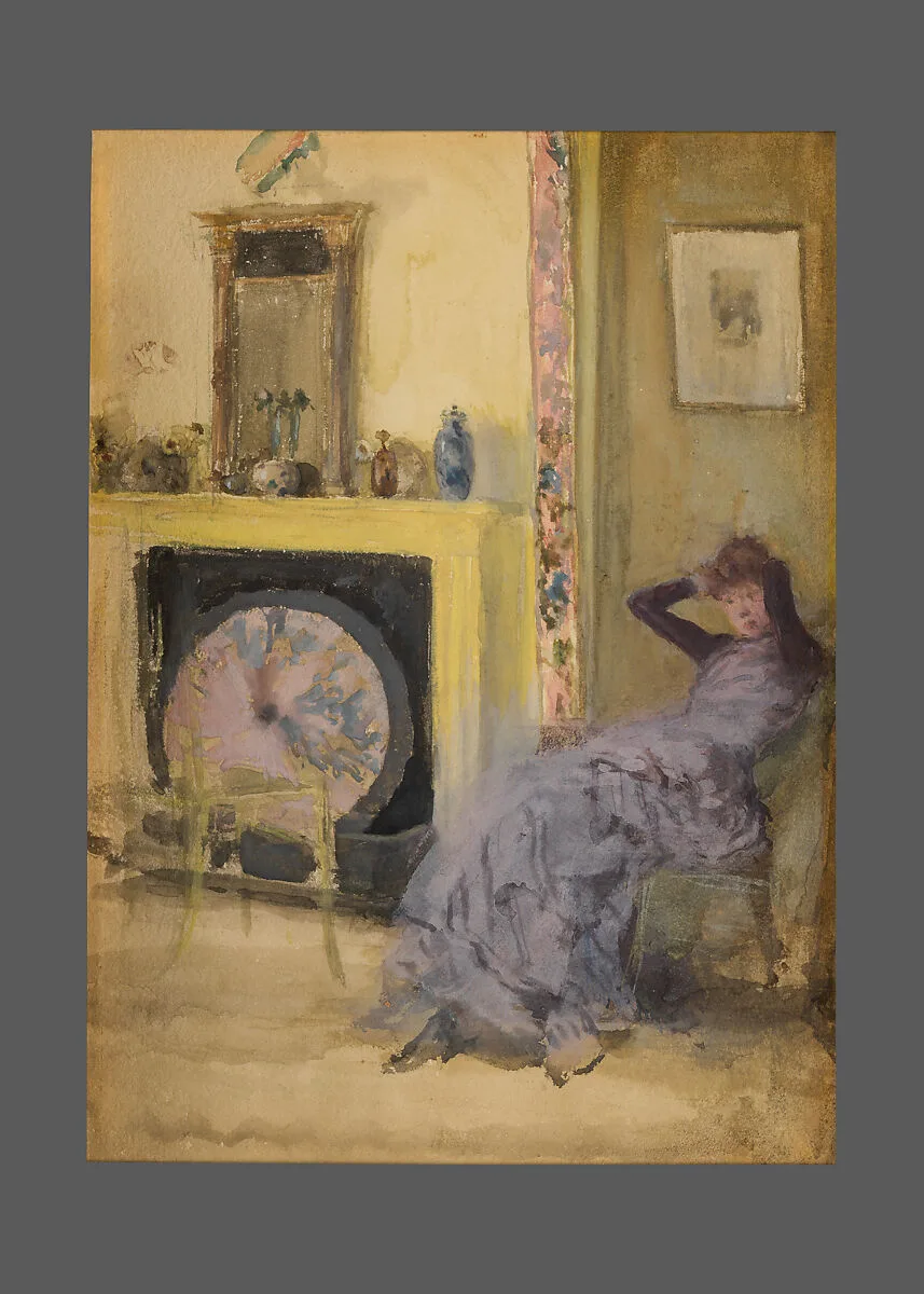 The Yellow Room — James McNeill Whistler