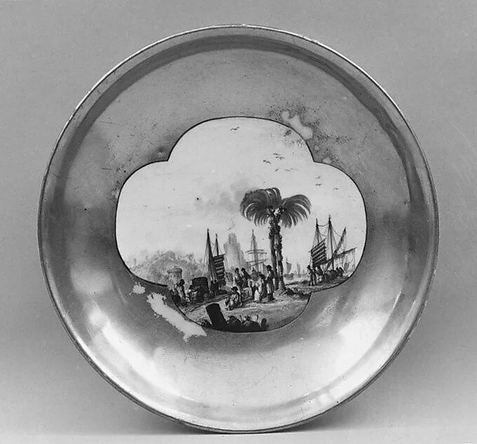 Saucer — Meissen Manufactory