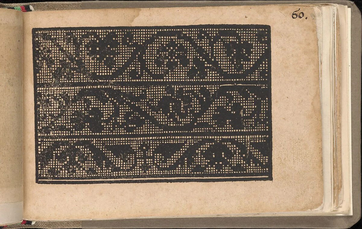 Schön newes Modelbuch (Page 60r) — Sigismundus Latomus