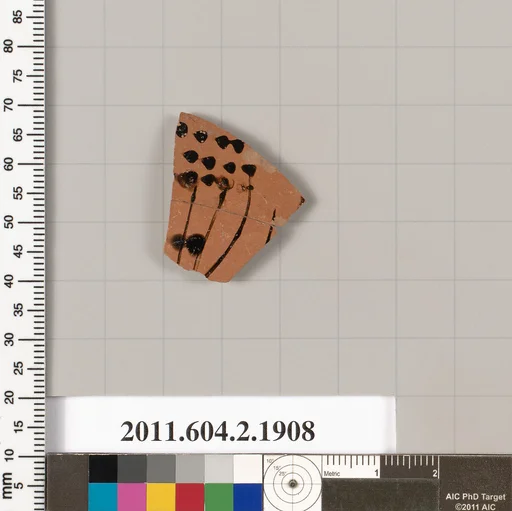 Terracotta fragment of a skyphos (deep drinking cup)