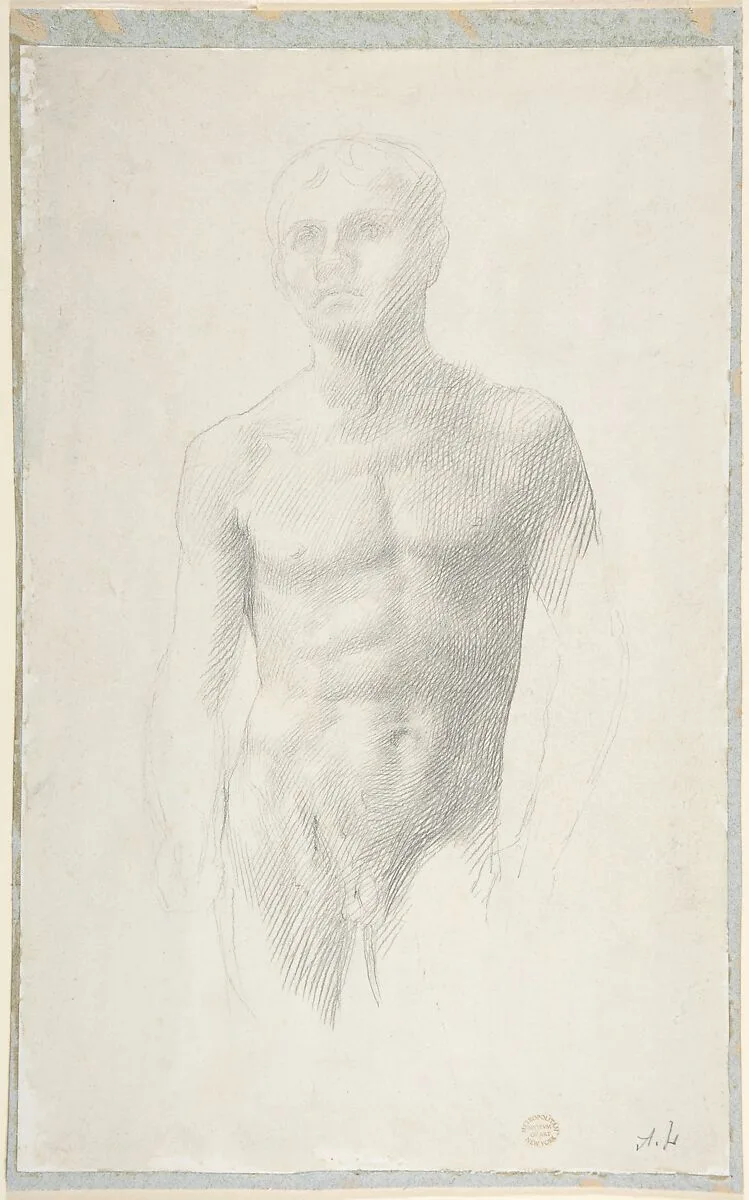 Study of a Figure — Alphonse Legros
