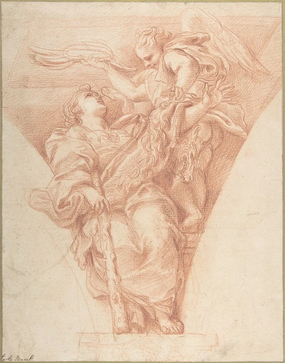 Virtue Crowned by Honor — Carlo Maratti