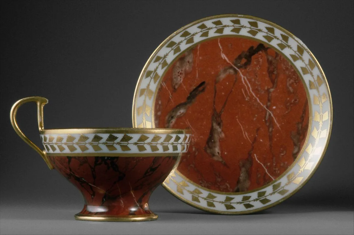 Cup and saucer — Sèvres Manufactory