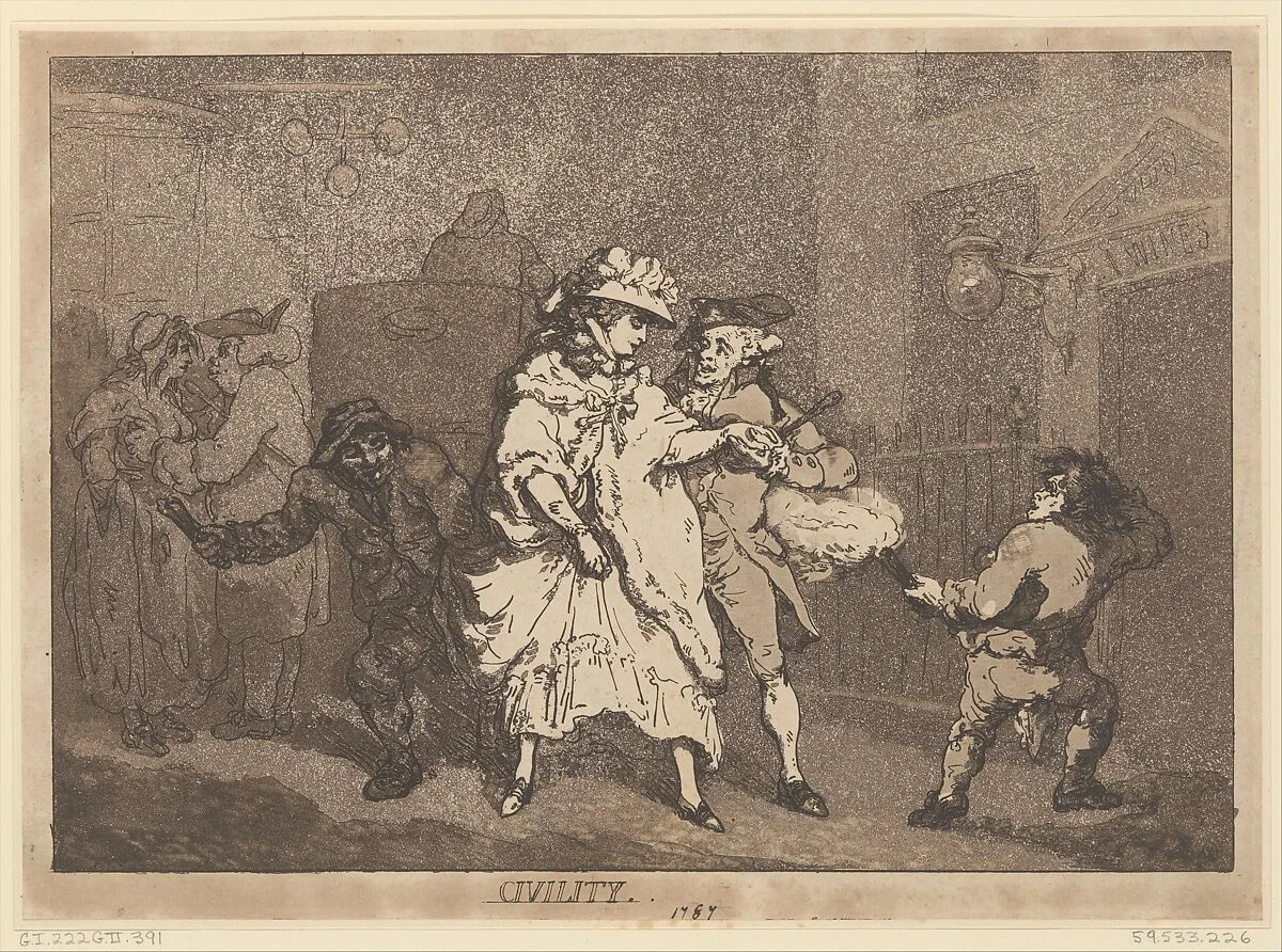 Civility — Thomas Rowlandson