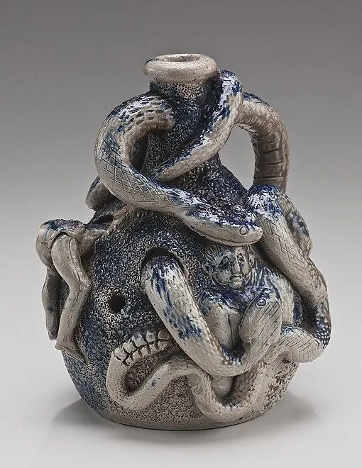 Snake Jug — Wallace Kirkpatrick|Anna Pottery|Cornwall Kirkpatrick