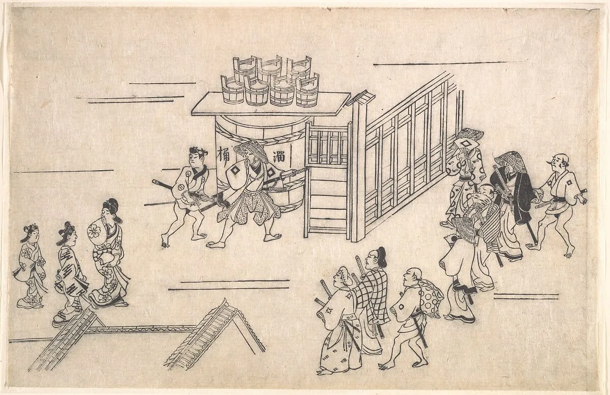 Untitled — Hishikawa Moronobu 菱川師宣