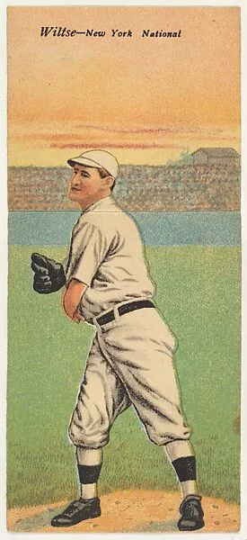Willse, New York, National League, from the Mecca Double Folder series (T201) — Mecca Cigarettes
