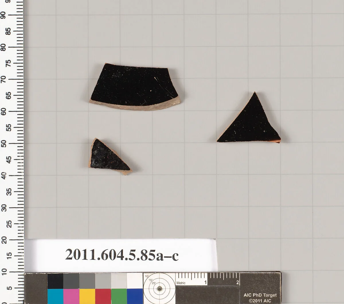 Terracotta fragments of kylikes (drinking cups) — Unknown