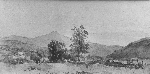 Three Views, No. 1: Mount Washington from Shelburn, New Hampshire