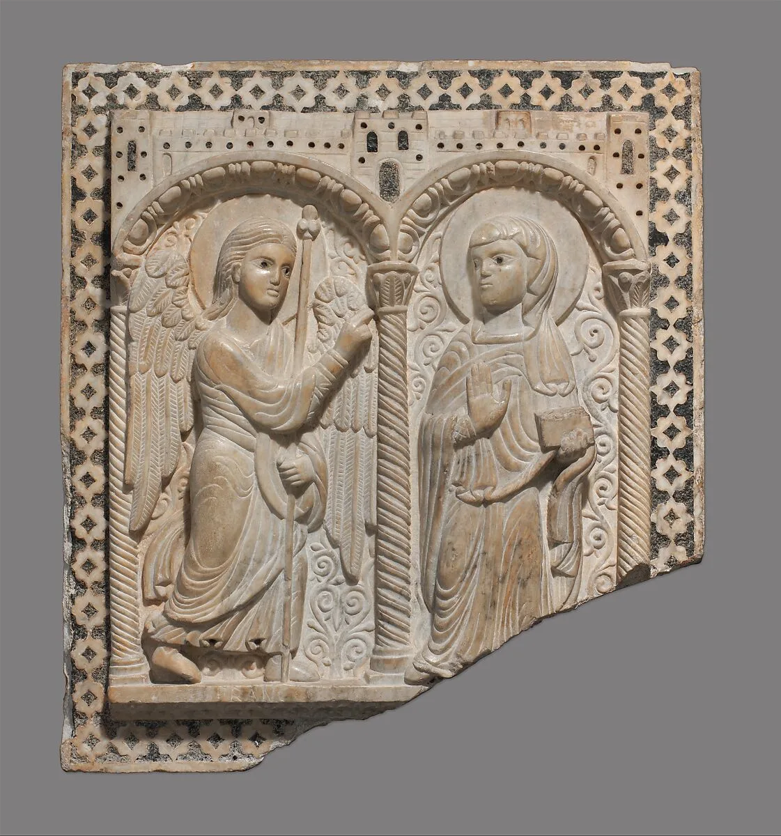 Relief with the Annunciation — Unknown