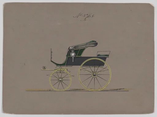Design for Stanhope Phaeton, no. 3765