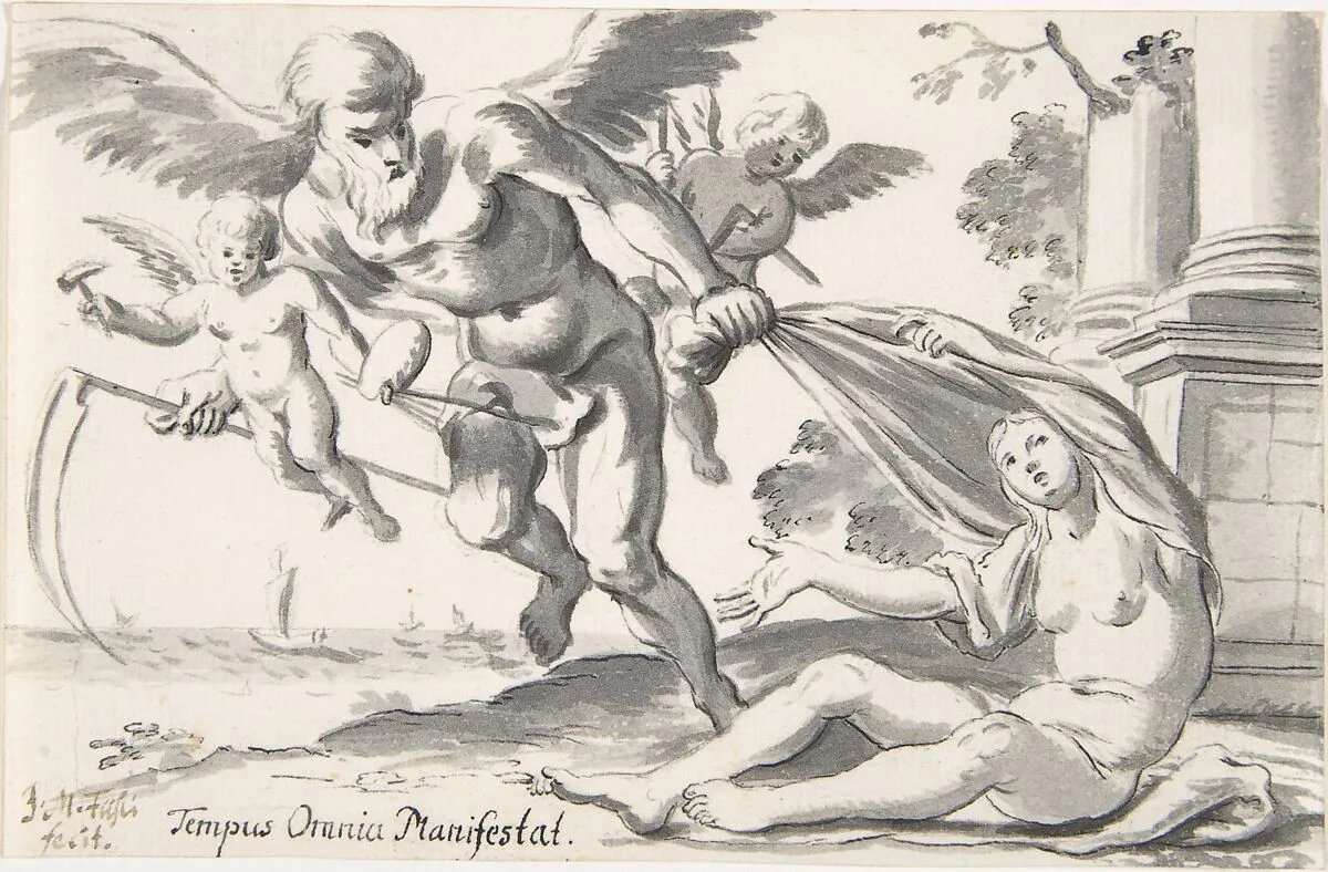 'Tempus omnia manifestat': Allegory of Art and Knowledge — Johann Melchior Füssli