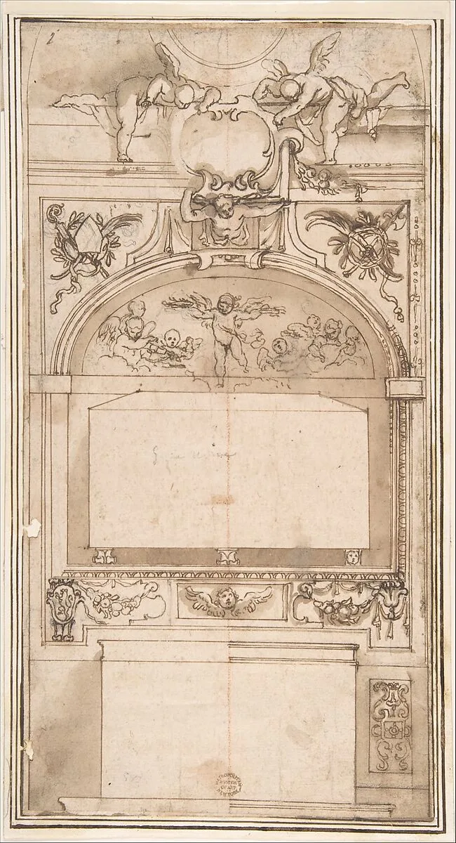 Wall Monument — Anonymous, Italian, 16th century