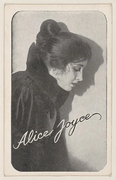 Alice Joyce from Kromo Gravure "Leading Moving Picture Stars" (W623) — Kromo Gravure Photo Company, Detroit, Michigan