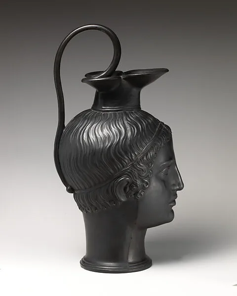 Jug in the form of a young man's head — Josiah Wedgwood and Sons|Josiah Wedgwood|Anthony Keeling