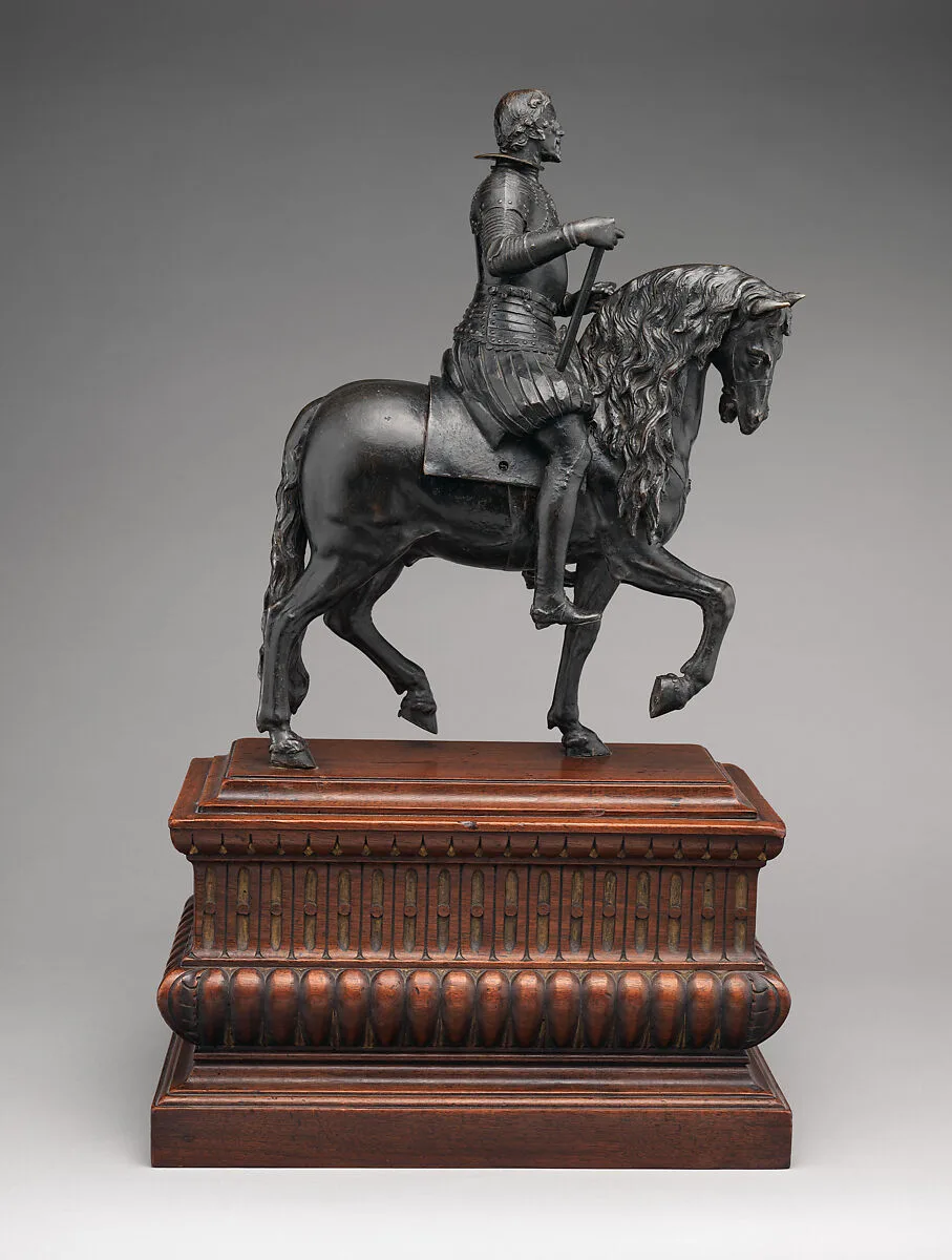 Equestrian statuette, possibly of Philip IV, King of Spain — Pietro Tacca