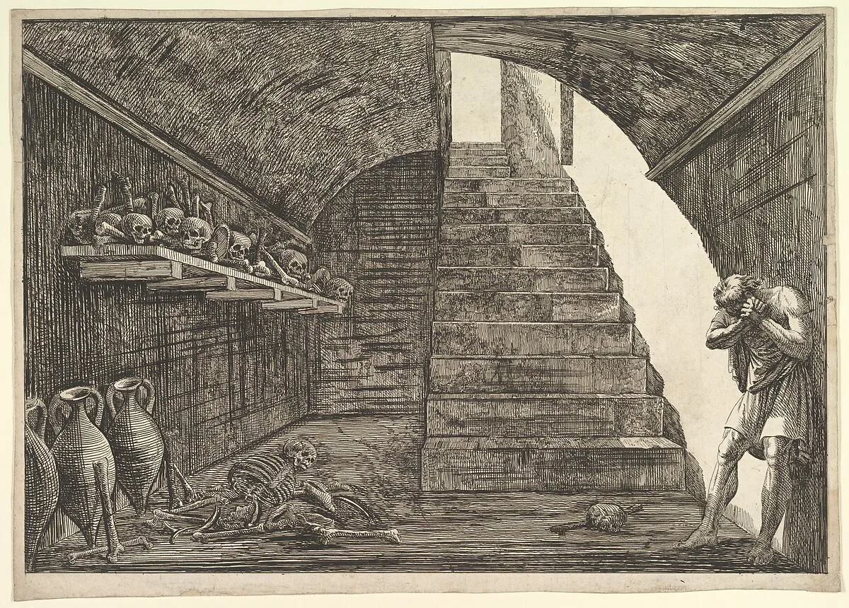 Prison Scene — Francesco Piranesi|Giovanni Battista Piranesi