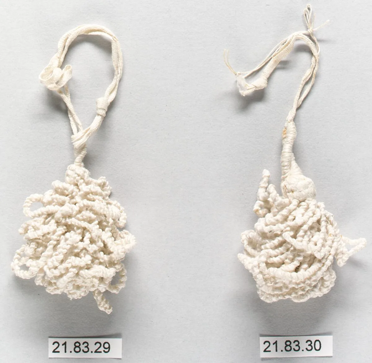 Pair of tassels — Unknown