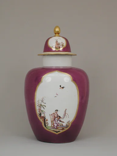 Vase with cover