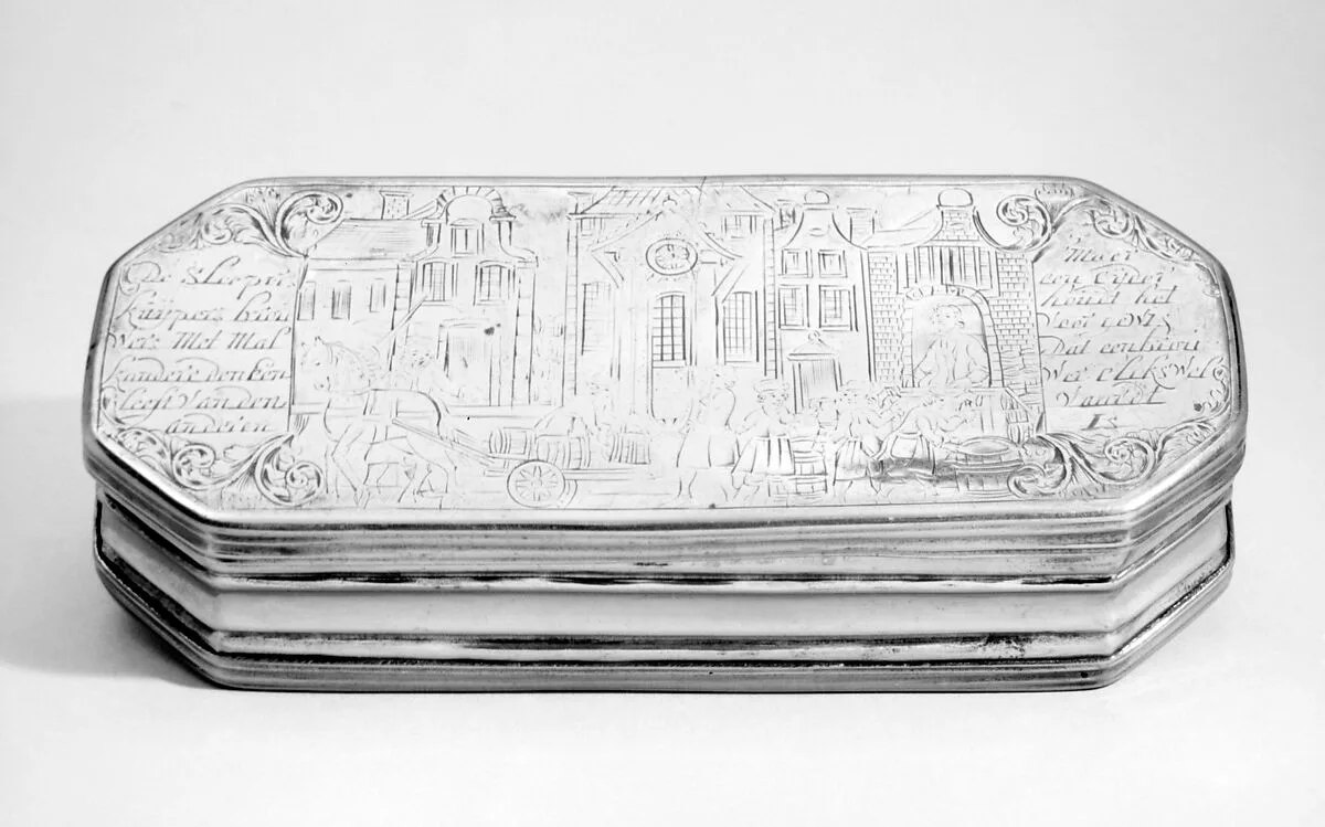 Tobacco box — Unknown