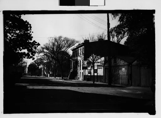 [View Down Street, Savannah, Georgia]