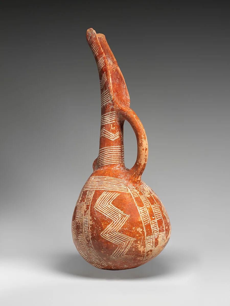 Terracotta jug — Unknown