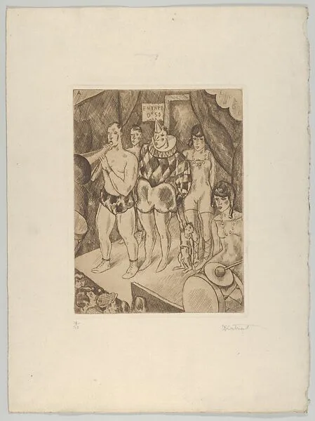 Fair and Circus, scene 5 — Louis-Robert Antral
