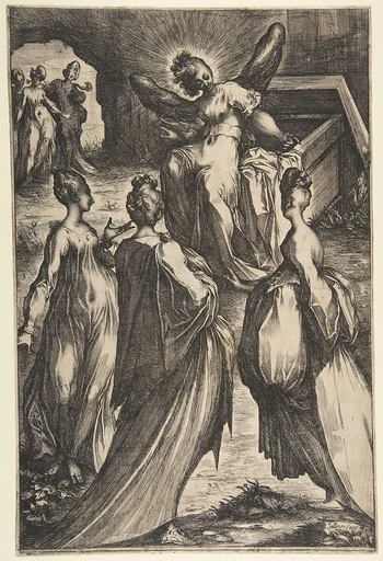 Three Marys at the Tomb