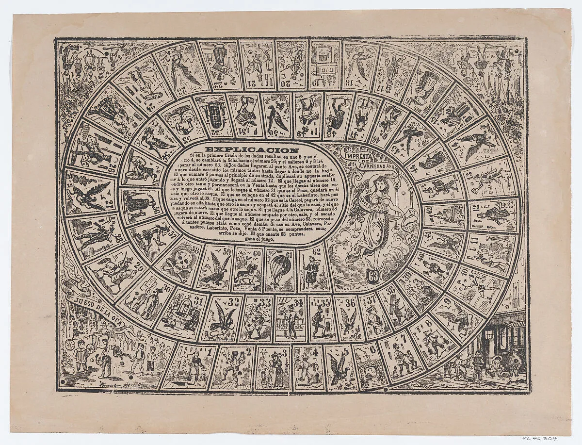Game of the Goose — José Guadalupe Posada|Antonio Vanegas Arroyo