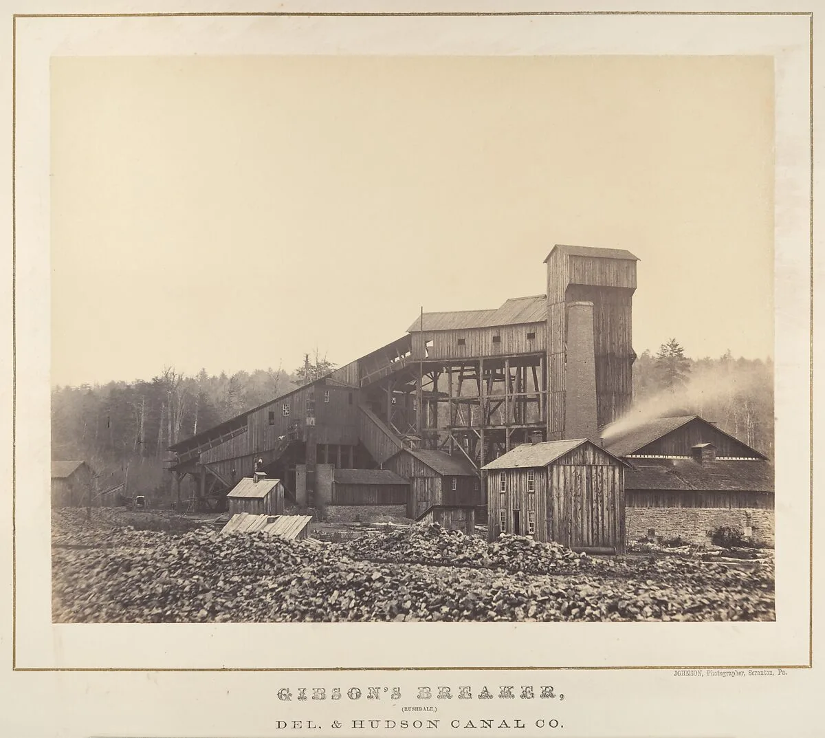 Gibson's Breaker, Rushdale, Pennsylvania — Thomas H. Johnson