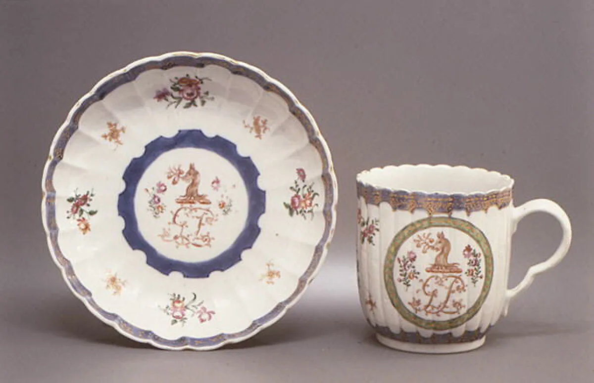 Cup and saucer — Unknown