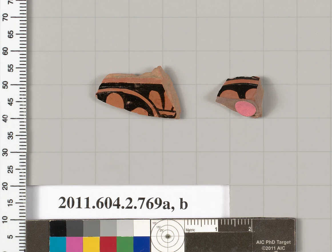 Terracotta fragments of calyx-kraters (bowls for mixing wine and water) — Unknown