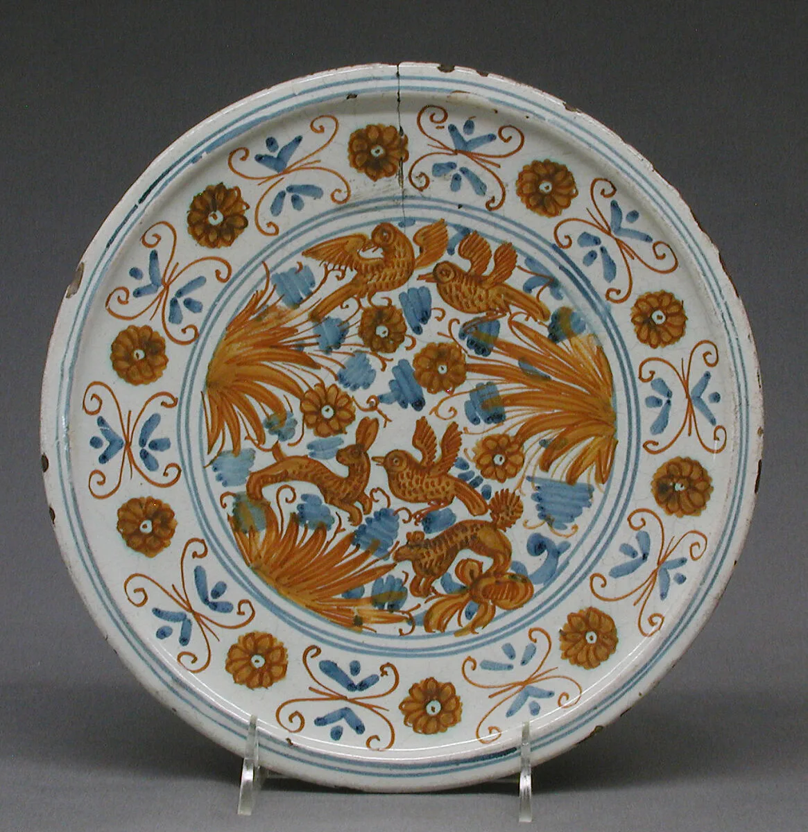 Dish on a low foot (Tazza) — Unknown