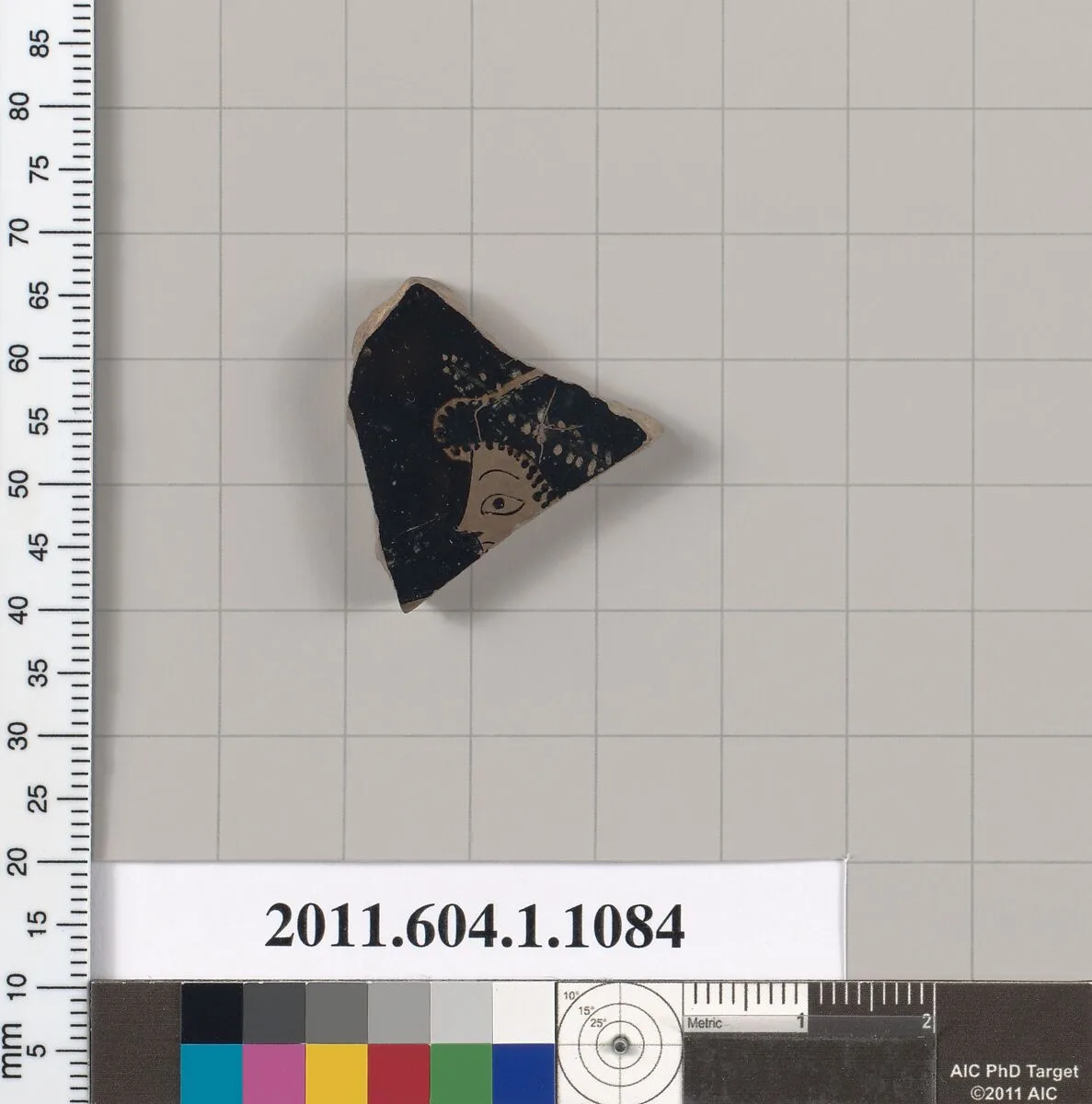 Terracotta fragment of a kylix (drinking cup) — Unknown