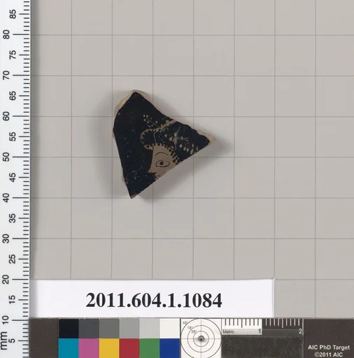 Terracotta fragment of a kylix (drinking cup)