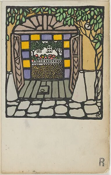 House Entryway — Carl Krenek|Wiener Werkstätte