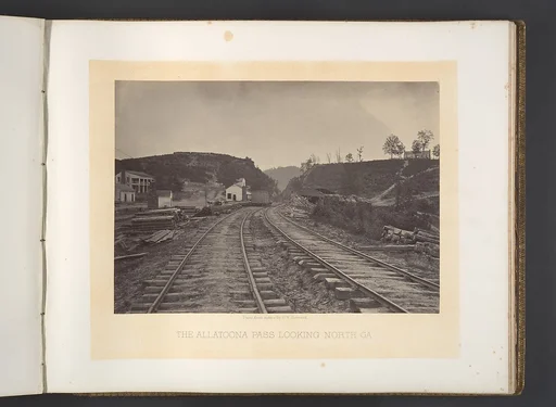 The Allatoona Pass Looking North, Georgia