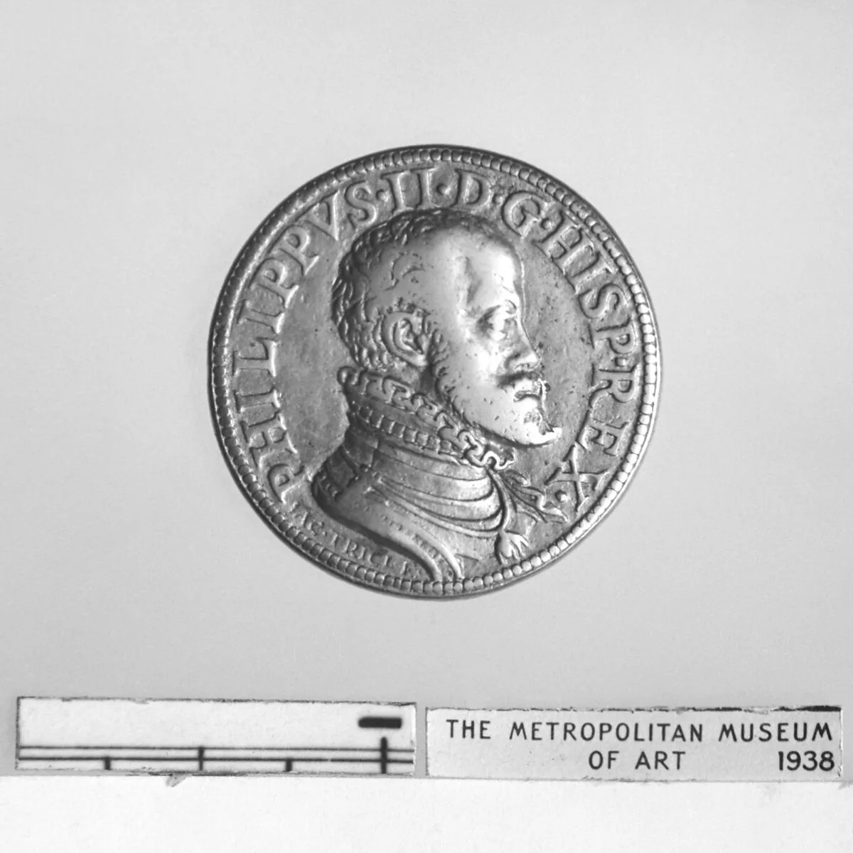 Philip II, King of Spain (1527–1598) — Jacopo Nizolla da Trezzo