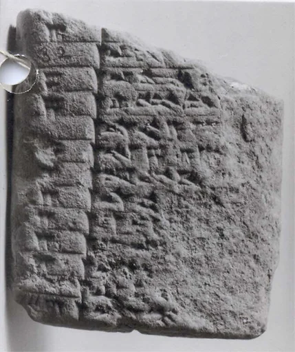 Cuneiform tablet: account, Ebabbar archive