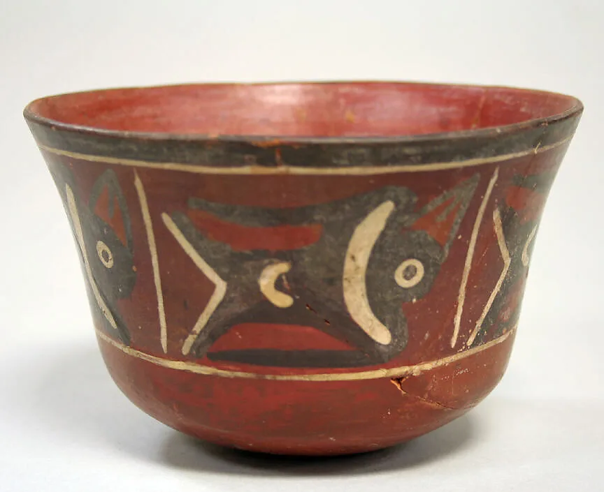 Painted Bowl with Birds — Unknown