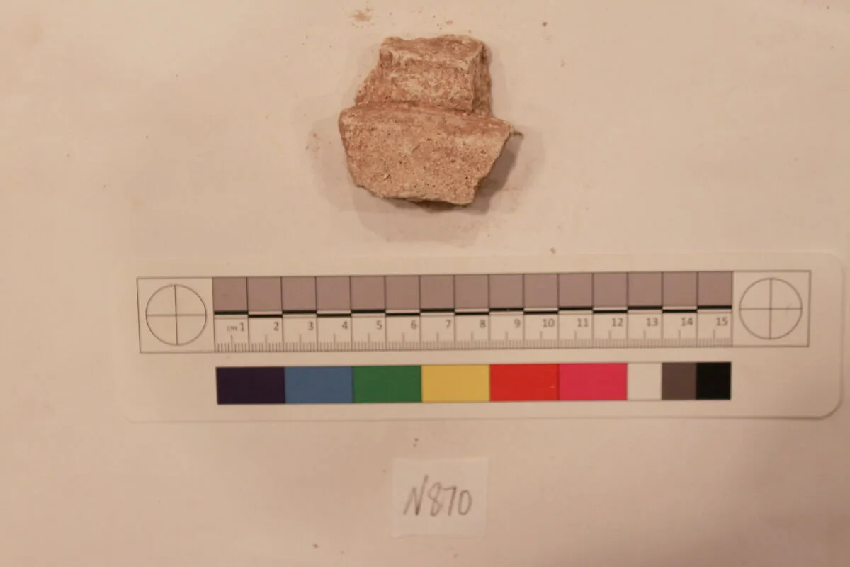 Stucco Fragment — Unknown