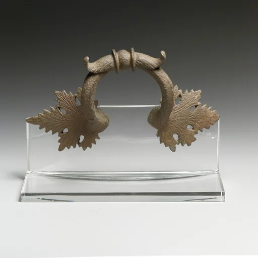 Bronze handle of a vessel