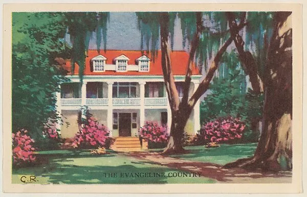 The Evangeline Country, bakery card from the Nature's Splendor series (D39-7), issued by Bell Bakeries, Inc. — Bell Bakeries, Inc.