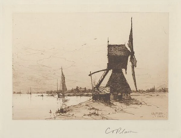 A Windmill — Charles Adams Platt