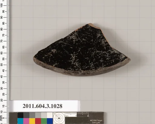 Terracotta fragment of a lid