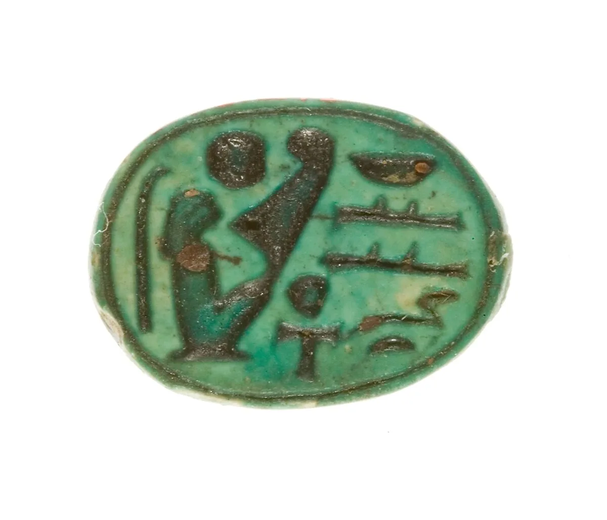 Scarab Inscribed Lord of the Two Lands Maatkare (Hatshepsut), Living Forever — Unknown