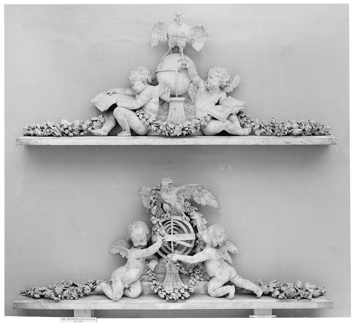 Figure group symbolic of Geography — Unknown
