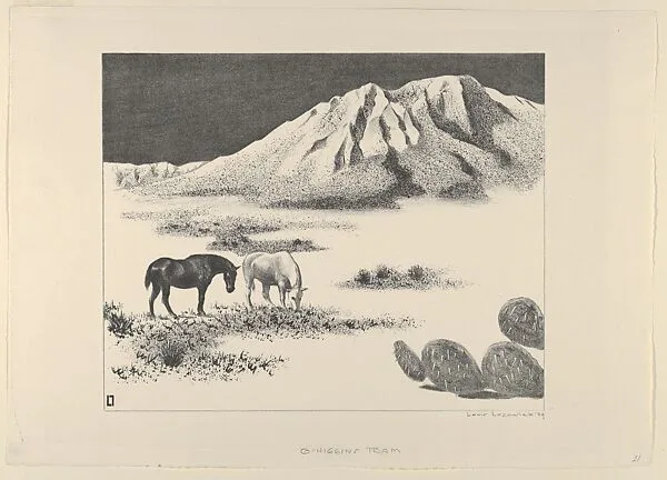 O'Higgins Team — Louis Lozowick|WPA