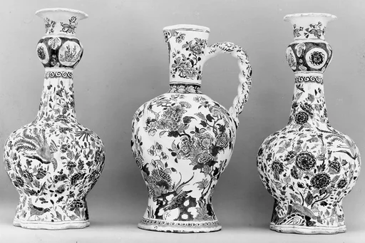 Pair of bottle vases